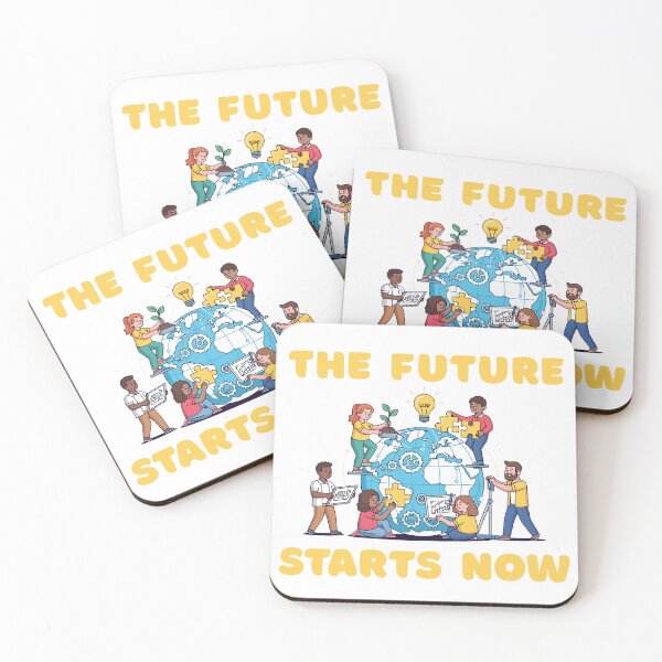 Item preview, The Future Starts Now Positive Change Graphic designed and sold by FreedomAndLove.