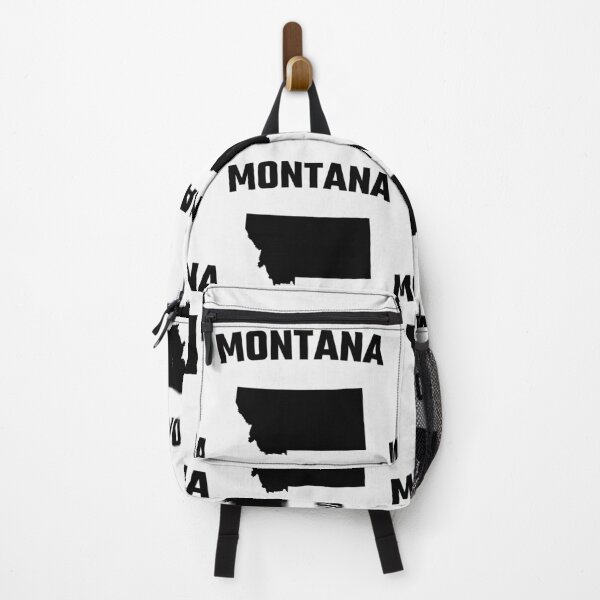 Item preview, Montana State Silhouette - Classic Bold Arch Design designed and sold by mashmosh.