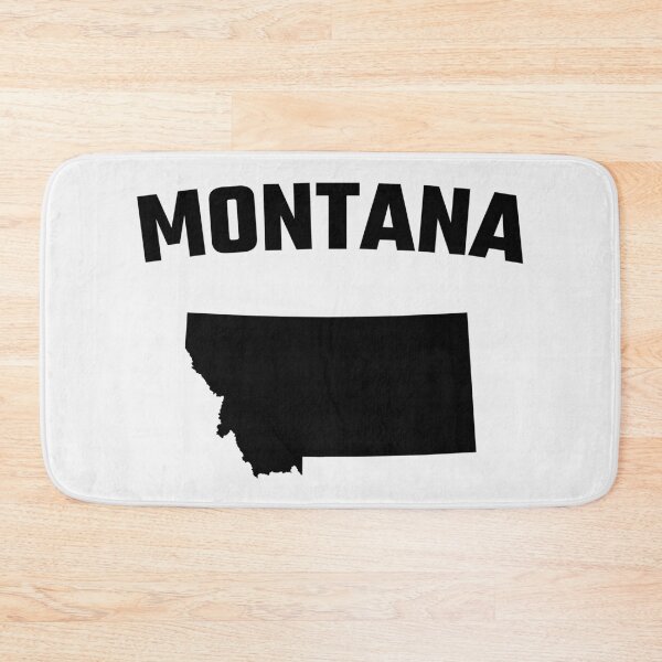 Item preview, Montana State Silhouette - Classic Bold Arch Design designed and sold by mashmosh.