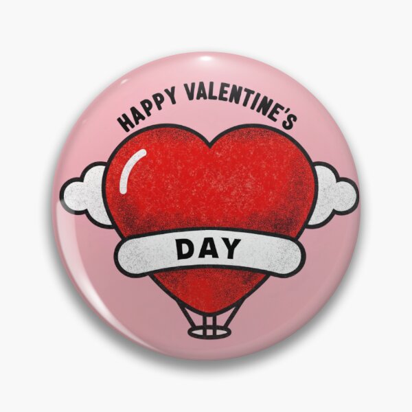 Item preview, Happy Valentines Day red baloon heart designed and sold by AhArtMe.