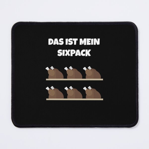 Item preview, This is my six-pack – chicken, 6 pieces (pun intended). designed and sold by FreshPixelArt.
