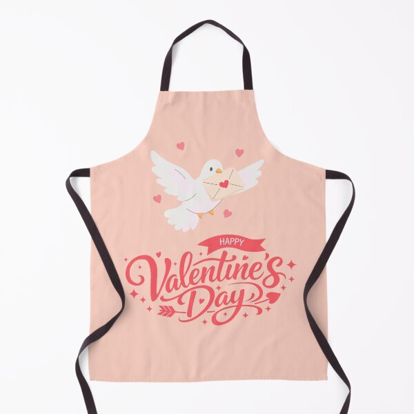Item preview, A dove carries a love letter with a heart. Surrounding it are small hearts, creating a festive scene for Valentine's Day. designed and sold by sacredolga.