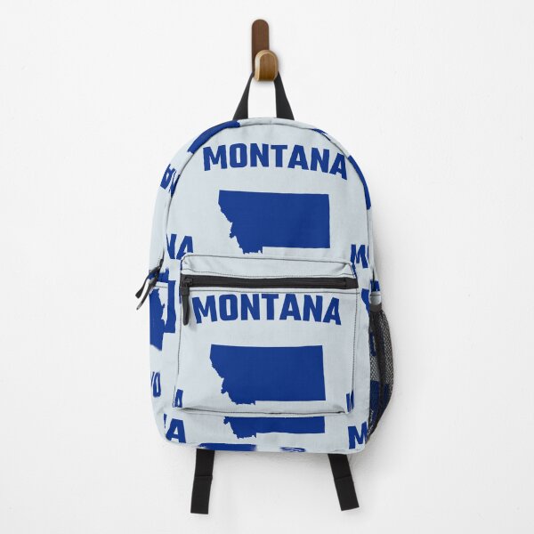 Item preview, Montana State Map Silhouette - Classic Navy Blue Pride designed and sold by mashmosh.