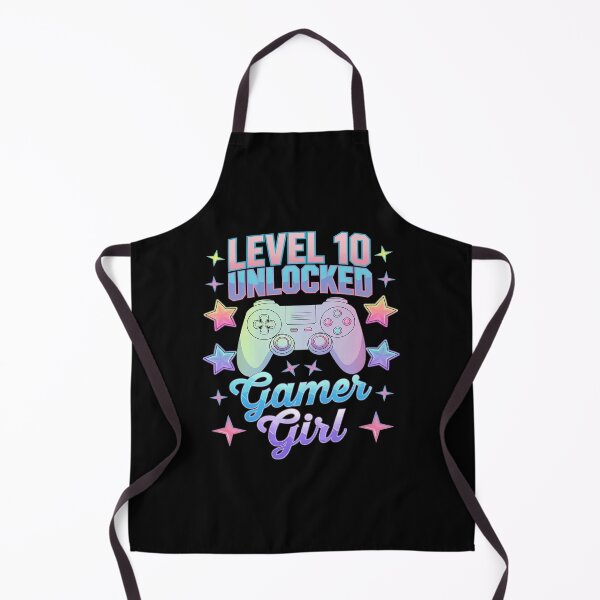 Item preview, Girls Level 10 Unlocked Video Gamer 10th Party  designed and sold by angolinnArt.