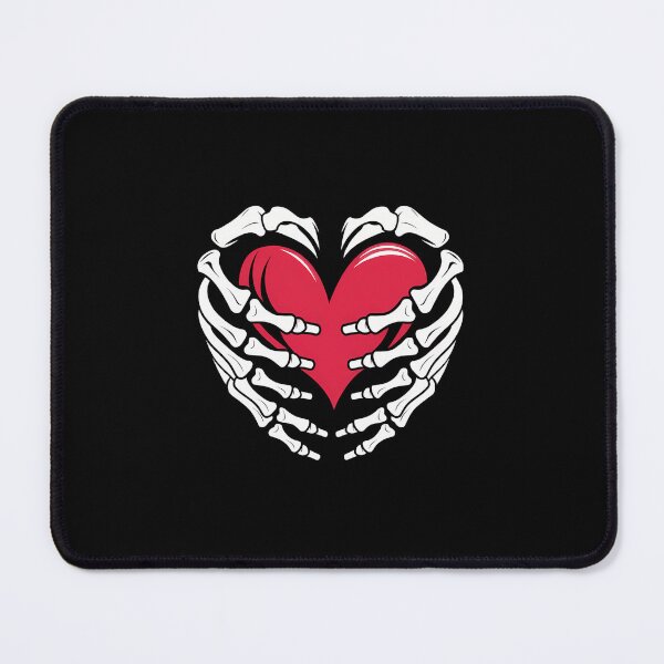 Item preview, Red Heart In Skeletal Hands designed and sold by wxcxkvwkkq46.