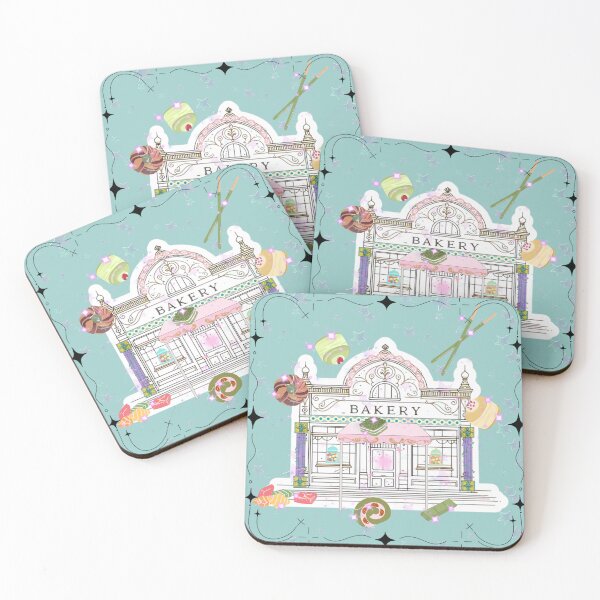 Item preview, Magical Bakery Illustration – Dreamy Cake Shop with Floating Desserts designed and sold by Sugar Wisdom .