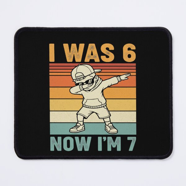 Item preview, I was 6 Now I'm 7 Year Old 7th Birthday 67 Dabbing Boys Kids designed and sold by FreeArt2.