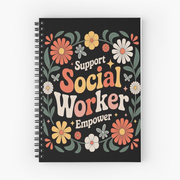 Item preview, Social Worker Social Work Month Work Love groovy designed and sold by orlodrake.