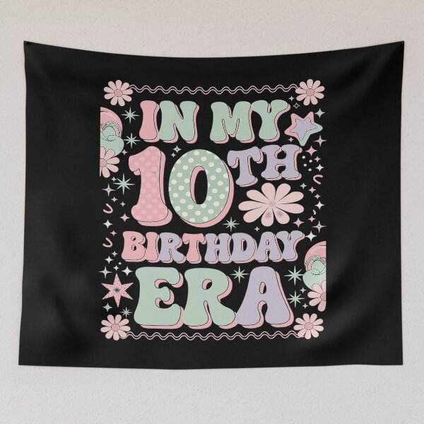 Item preview, In My 10th Birthday Era Girl Ten Bday 10 Year Old  designed and sold by joyouartArt.