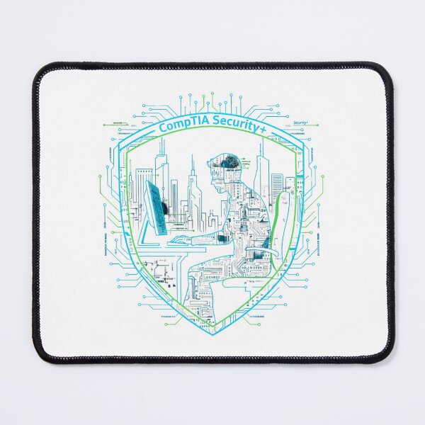 Item preview, CompTIA Security+ Cybersecurity Professional Shield Design designed and sold by NoPurrsGiven.