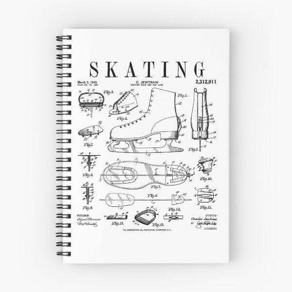 Item preview, Figure Skating Funny Skate Shoe Vintage Patent Skater Girl designed and sold by GrandeDuc.