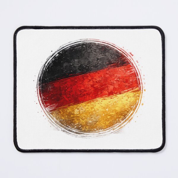 Item preview, Germany Flag Circle Sticker | German Tricolor Round Design designed and sold by RelateAndTee.