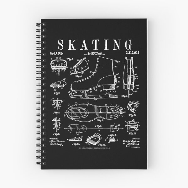 Item preview, Figure Skating Funny Skate Shoe Vintage Patent Skater Girl designed and sold by GrandeDuc.