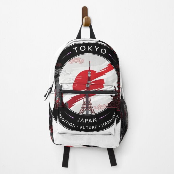 Item preview, Tokyo Japan Emblem – Tradition, Future & Harmony Circular City Badge designed and sold by R-B-Colors.
