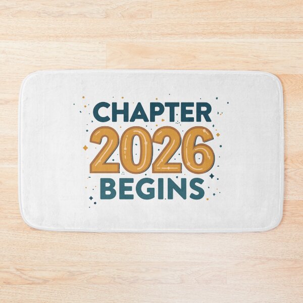 Item preview, Chapter 2026 Begins: Bold Retro Pop Art Typography designed and sold by DavidTeeStudio.