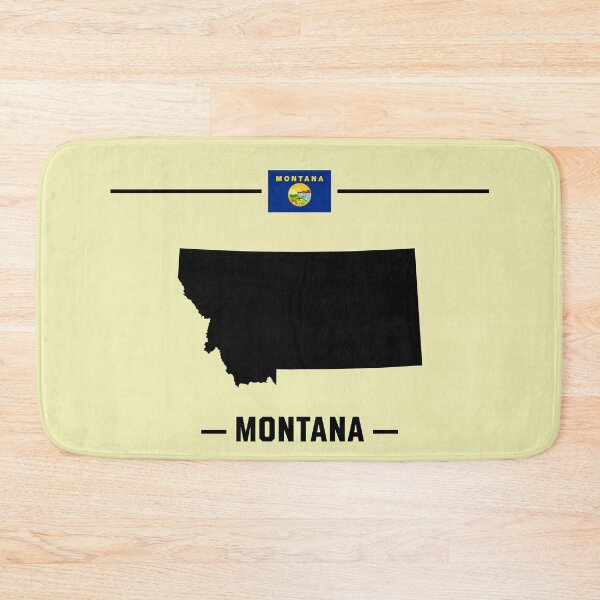 Item preview, Montana State Pride, Classic Minimalist Silhouette Design designed and sold by mashmosh.