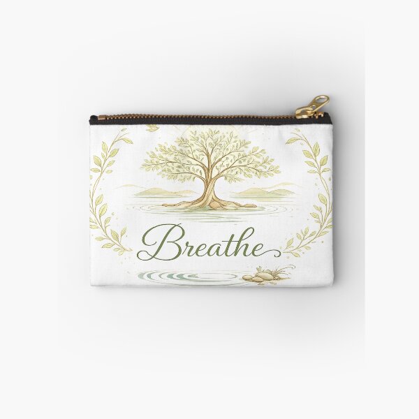 Item preview,  Breathe Mindfulness Tree of Life Meditation Art designed and sold by freackly.