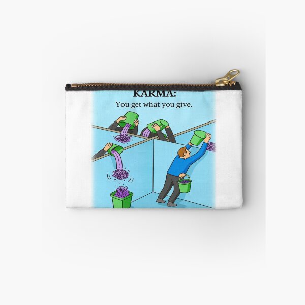 Item preview, You Get What You Give – Karma Illustration with Meaning designed and sold by YogaCreations.
