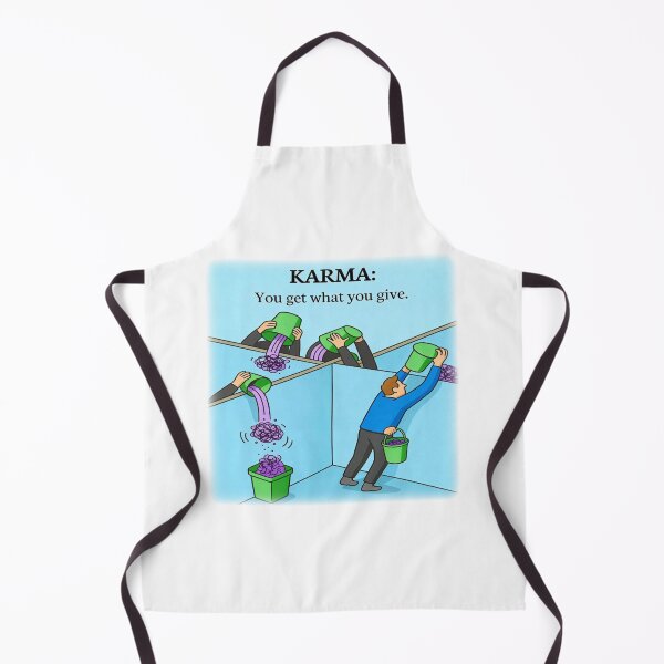 Item preview, You Get What You Give – Karma Illustration with Meaning designed and sold by YogaCreations.