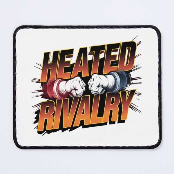 Item preview, Design Heated Rivalry – Intense Power Clash Graphic designed and sold by NoPurrsGiven.