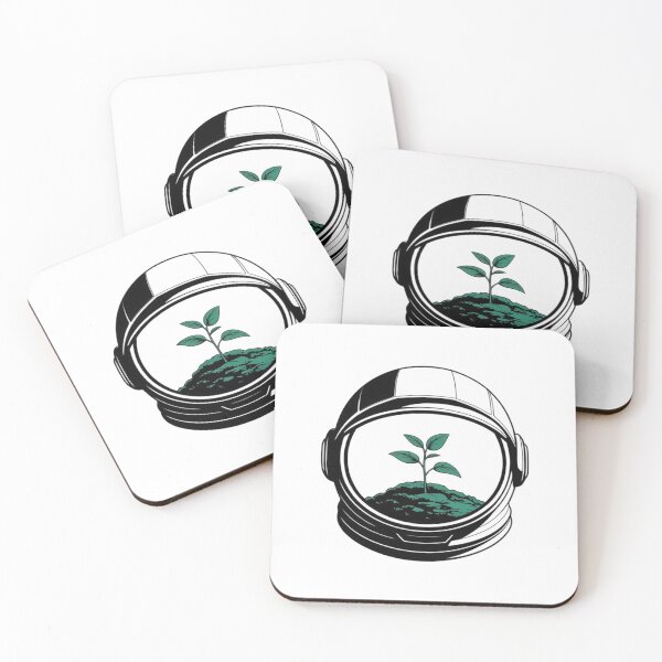 Item preview, Astronaut with Indoor Plant – Hope in the Helmet designed and sold by mo-carnival.