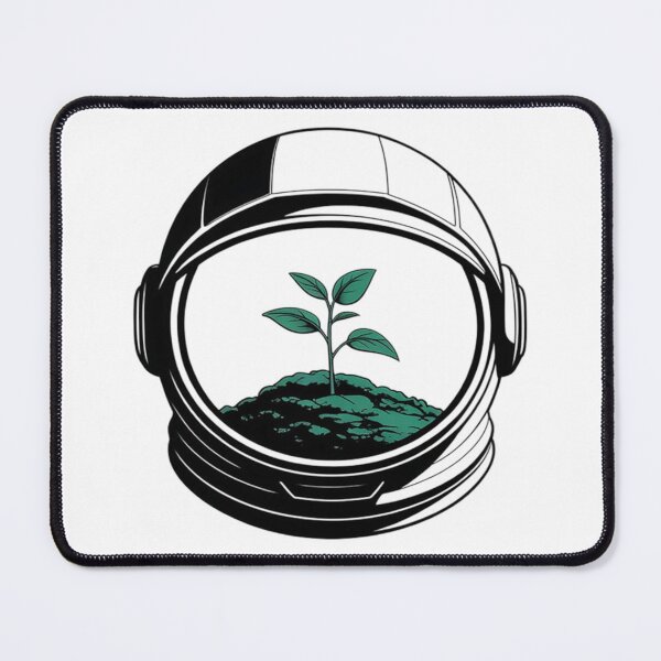 Item preview, Astronaut with Indoor Plant – Hope in the Helmet designed and sold by mo-carnival.