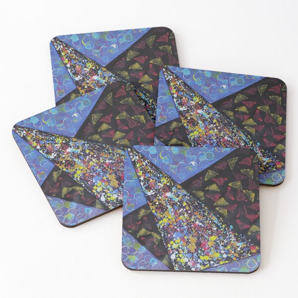 Item preview, Cosmic Crossroads – A Burst of Color & Geometry designed and sold by MyArtYourProducts.