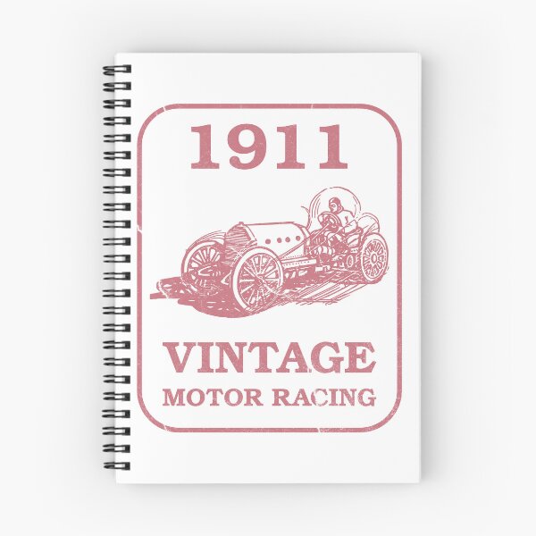 Item preview, Carreras de motor vintage 1911 (rosa) designed and sold by FootprintDesign.