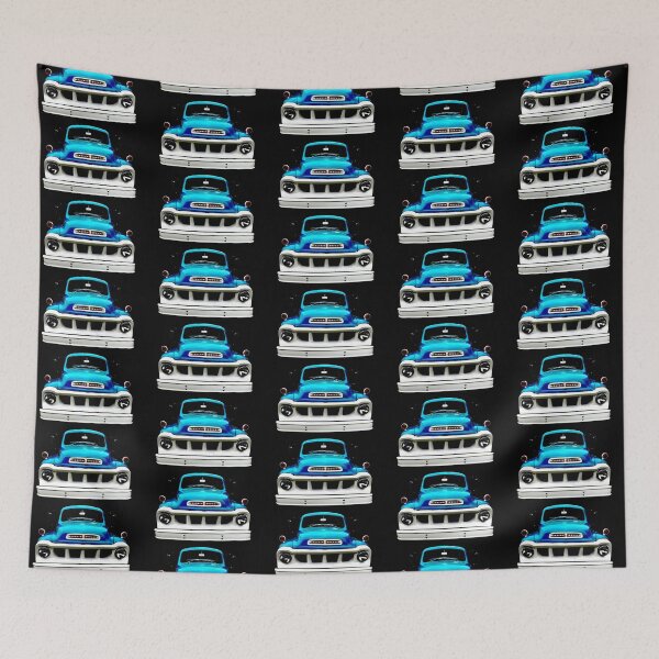 Item preview, Studebaker Transtar 1950s American classic truck bold blue designed and sold by soitwouldseem.
