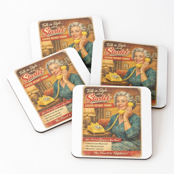 Item preview, Golden Glamour: Starlet Rotary Charm designed and sold by ForeverPrintsOK.