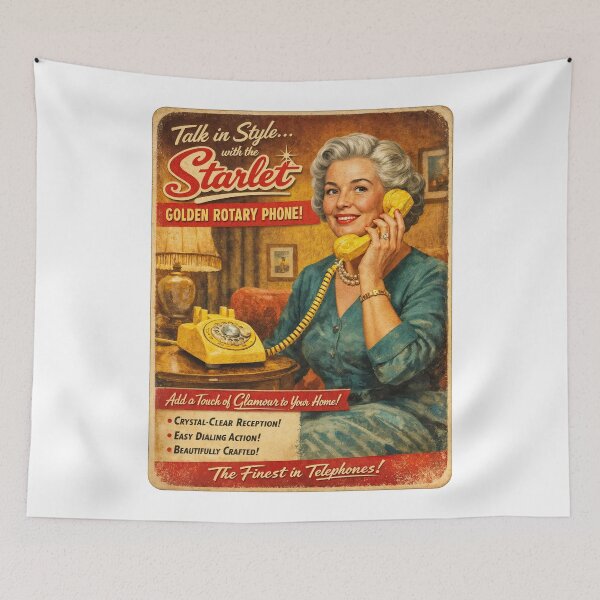 Item preview, Golden Glamour: Starlet Rotary Charm designed and sold by ForeverPrintsOK.