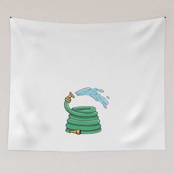 Item preview, Garden hose white designed and sold by kataanger.