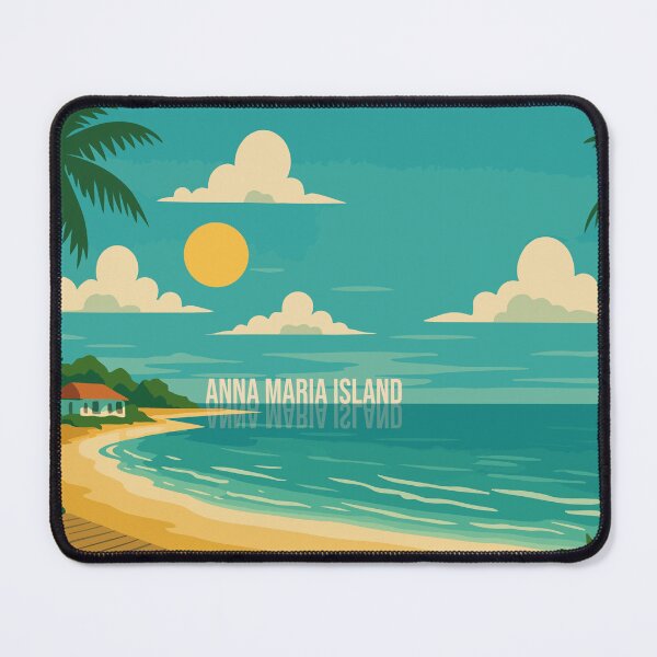 Item preview, Anna Maria Island Travel Poster designed and sold by rogue-design.
