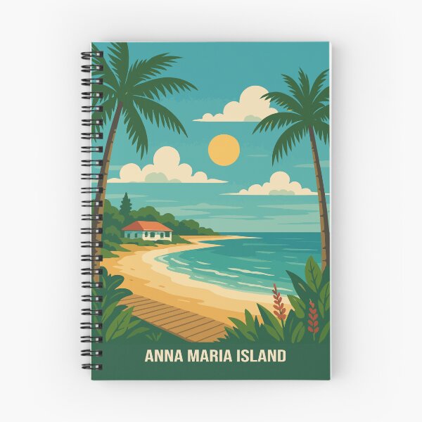 Item preview, Anna Maria Island Travel Poster designed and sold by rogue-design.