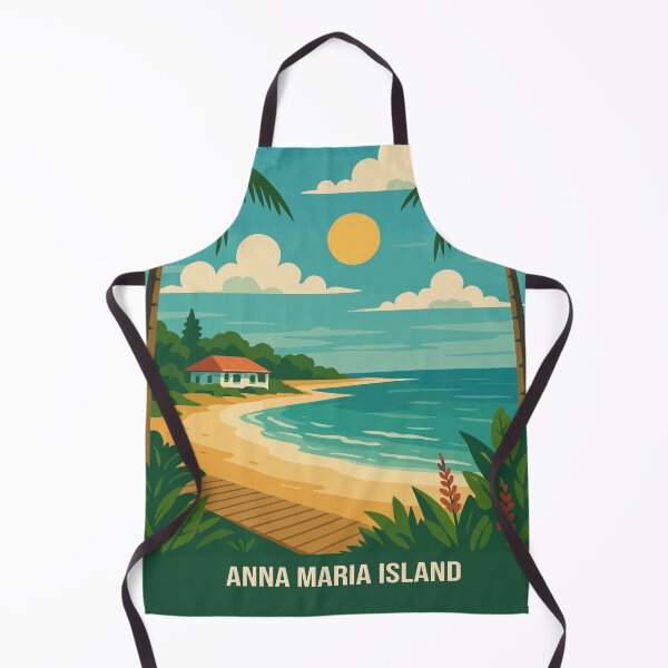 Item preview, Anna Maria Island Travel Poster designed and sold by rogue-design.