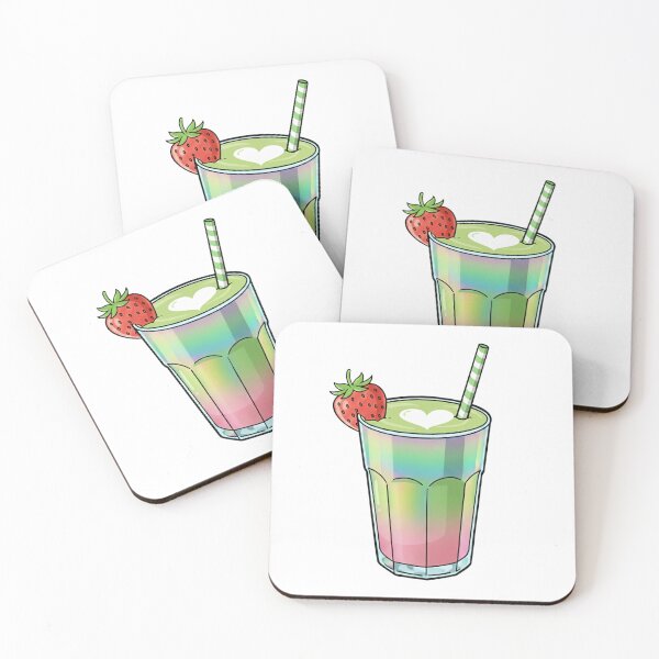 Item preview, I love strawberry matcha latte with a heart designed and sold by OrangeLovefun.