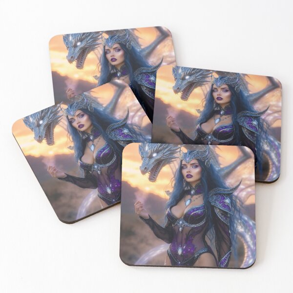 Item preview, Queen of Lies - Elemental Queens of 2026 designed and sold by SunsetAngelsAI.