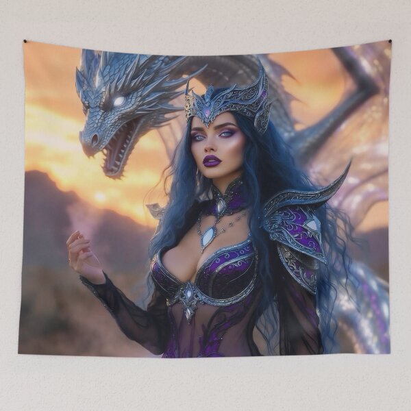 Item preview, Queen of Lies - Elemental Queens of 2026 designed and sold by SunsetAngelsAI.