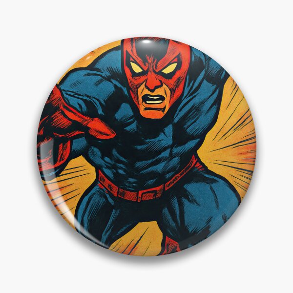 Item preview, Action masked hero  | Comics style - Cartoon designed and sold by ComicsFactory.
