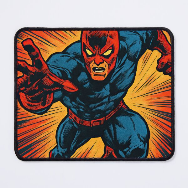 Item preview, Action masked hero  | Comics style - Cartoon designed and sold by ComicsFactory.