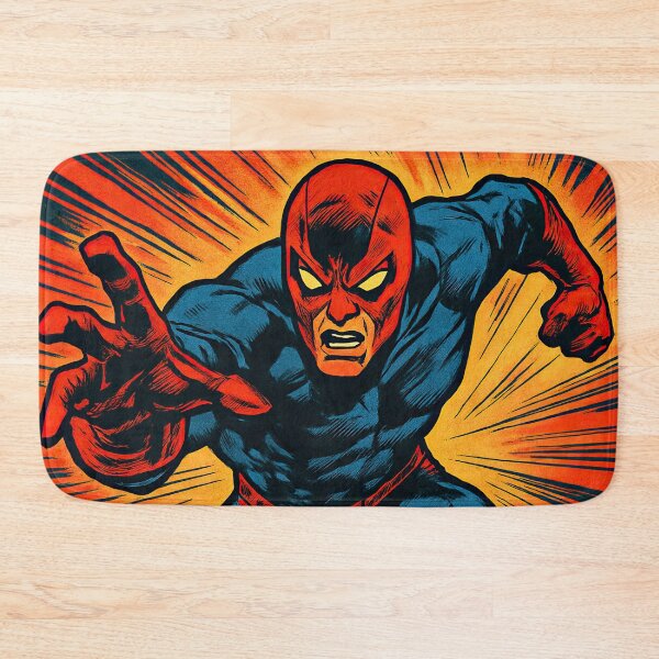Item preview, Action masked hero  | Comics style - Cartoon designed and sold by ComicsFactory.