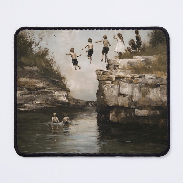 Item preview, Children Jumping Off a Cliff designed and sold by lautir.