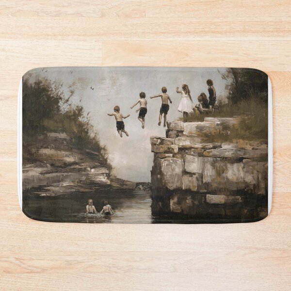 Item preview, Children Jumping Off a Cliff designed and sold by lautir.