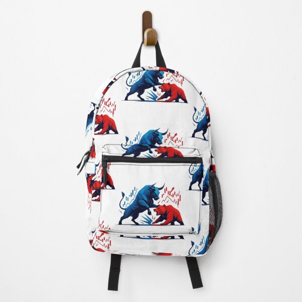 Item preview, Bull versus Bear Wall Street Stock Market Battle Stocks designed and sold by Pineapple-Tree.