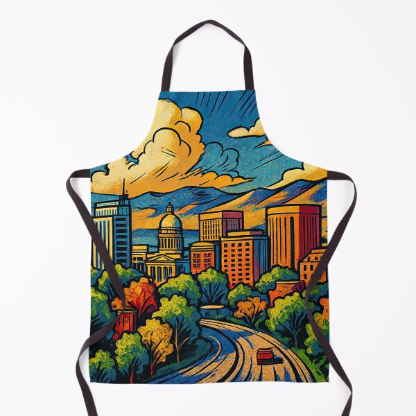 Item preview, Boise, city  | Comics style - Cartoon designed and sold by ComicsFactory.