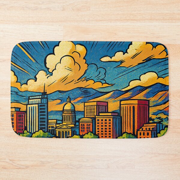 Item preview, Boise, city  | Comics style - Cartoon designed and sold by ComicsFactory.