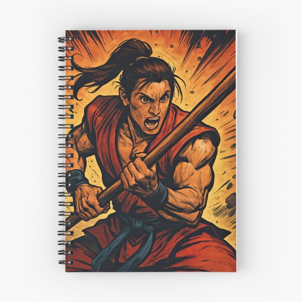Item preview, Bojutsu fighter | Comics style - Cartoon designed and sold by ComicsFactory.
