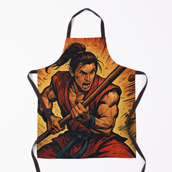 Item preview, Bojutsu fighter | Comics style - Cartoon designed and sold by ComicsFactory.