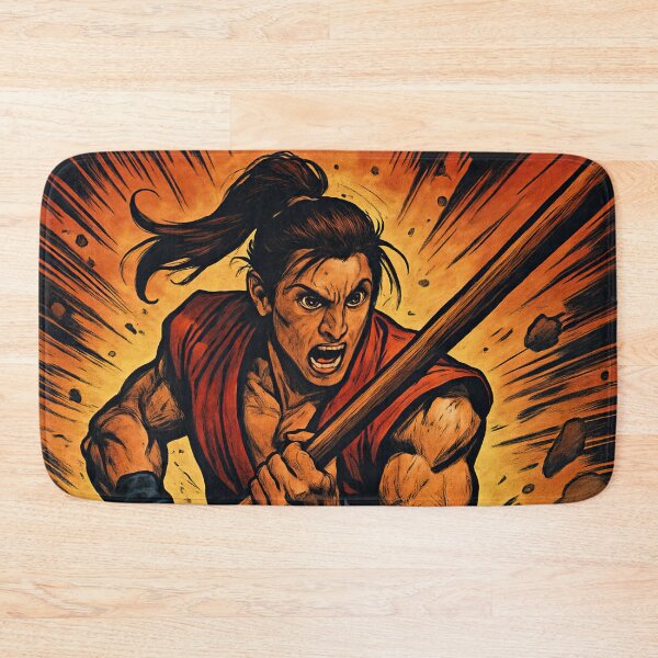 Item preview, Bojutsu fighter | Comics style - Cartoon designed and sold by ComicsFactory.