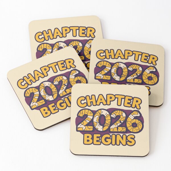 Item preview, Chapter 2026 Begins: Artsy Yellow Doodle Typography designed and sold by DavidTeeStudio.